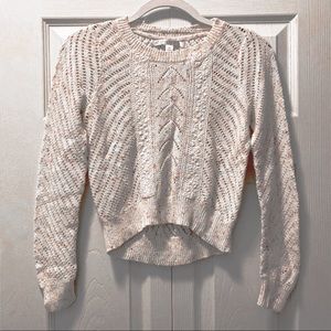 Knitted Crop Sweater